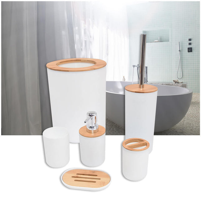 Ensemble d'accessoires de salle de bain scandinave