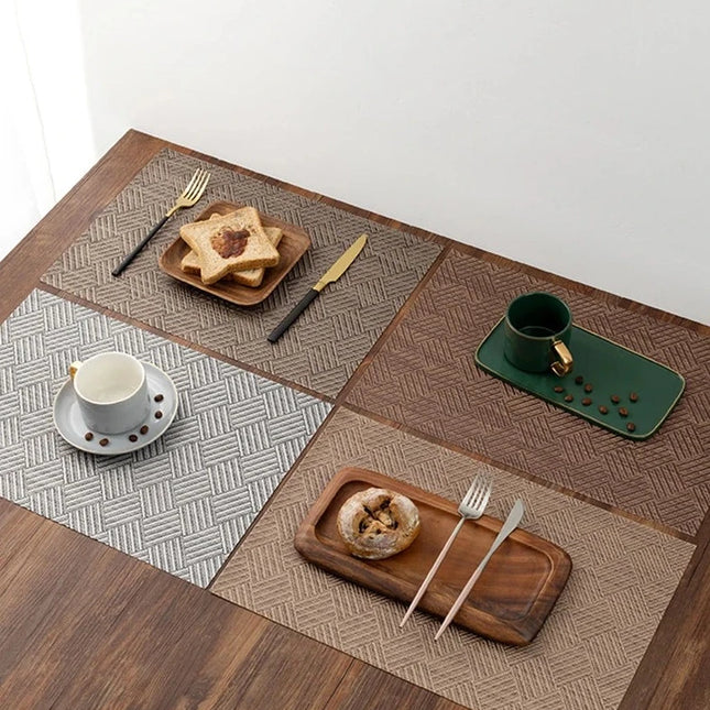 6 Duurzame PVC Placemats