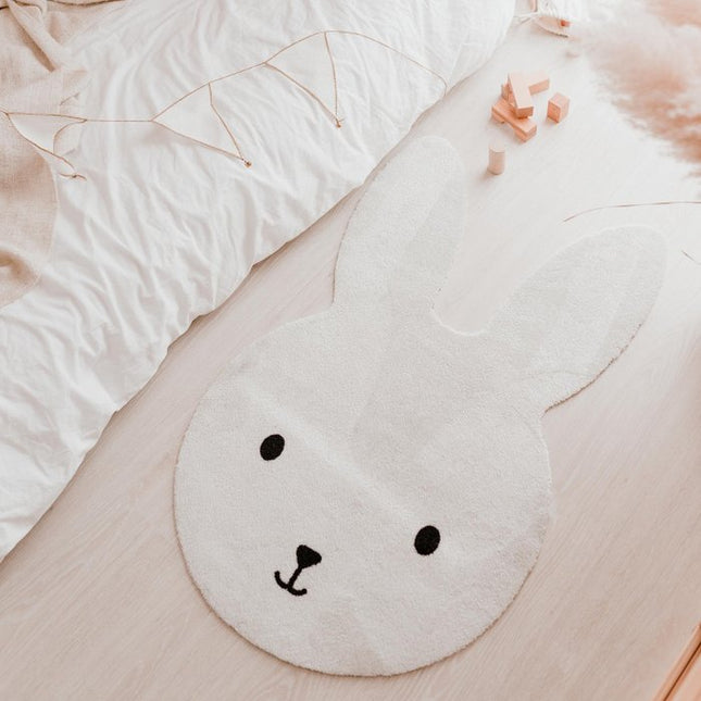 Tapis Lavable Enfant Lapin