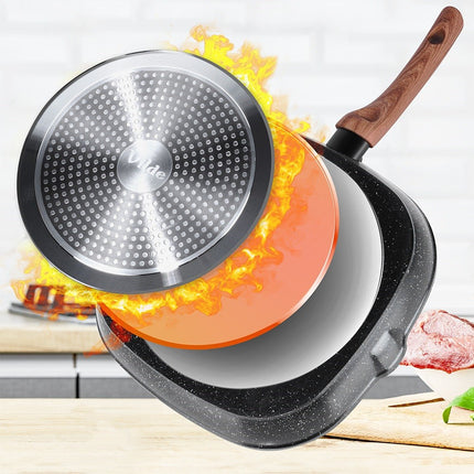 Vierkante Grillpan (28x28 cm) - Non-stick