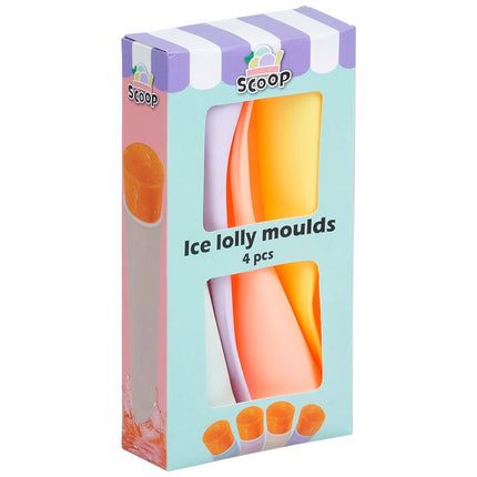 Silicone IJsjesvormen (4 stuks)