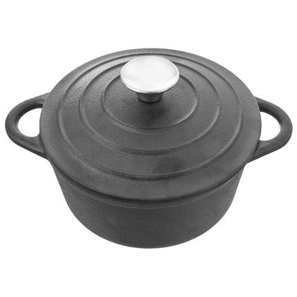 Gietijzeren Pan met Deksel (4L)