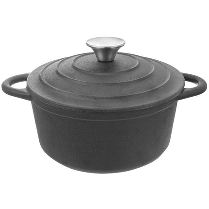 Gietijzeren Pan met Deksel (4L)