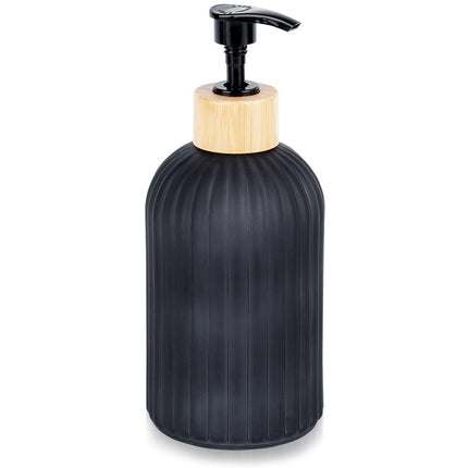 Zeepdispenser Glas Zwart