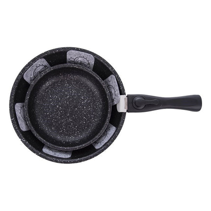 Pannenbeschermers Set (2 stuks) – Vilt Ø24 & Ø32 cm
