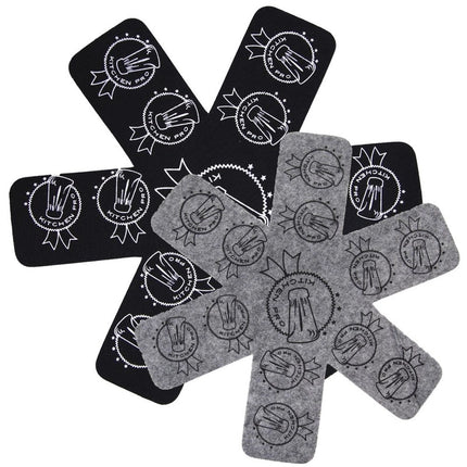 Pannenbeschermers Set (2 stuks) – Vilt Ø24 & Ø32 cm
