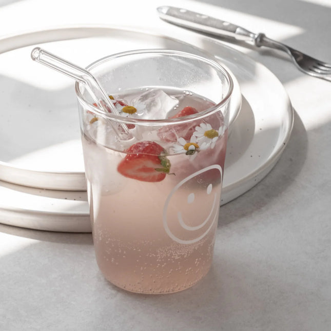 Smiley Drinkglas 450ml