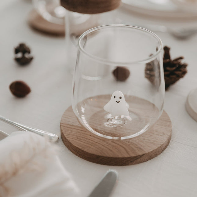 Design Drinkglas met 3D Spookje